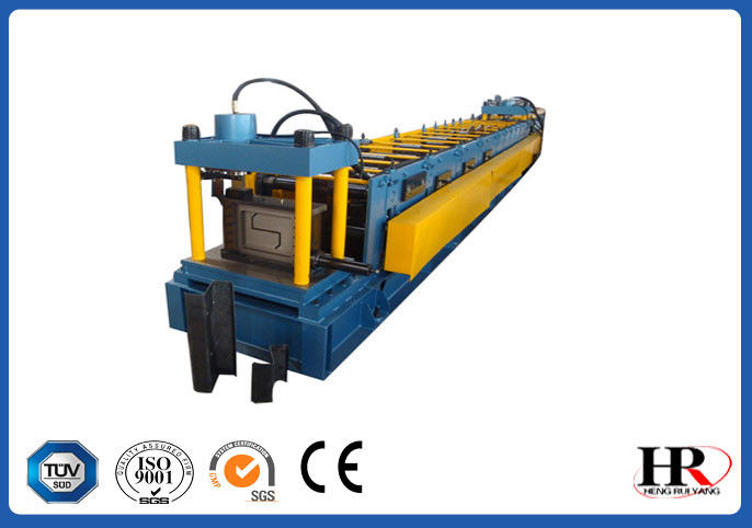 Automatic Colored C Z Purlin Roll Forming Machine 0.3 - 0.8mm Thickness