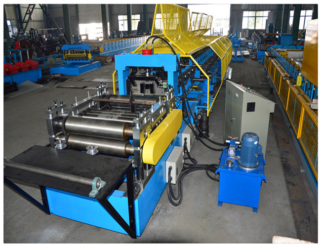 Easy Change CZ Steel  Purlin Profile Making Cold Roll Forming Machine
